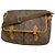 Borsa a Spalla Gibeciere GM Monogramma Louis Vuitton Marrone