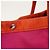 Borsa Tote Baga di Hermès Rosa Rosso - vista 11
