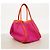 Borsa Tote Baga di Hermès Rosa Rosso - vista 2