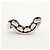 Anello Ultra Chanel in ceramica nera e oro bianco 18K Nero - vista 7