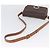 Céline Celine Vintage Macadam Circle Logo Canvas and Leather Marron - vue 5