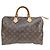 Borsa a mano Speedy Louis Vuitton Monogram Canvas 35 Marrone