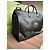 Borsa da viaggio Gucci nera in nylon Nero - vista 4