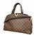 Borsa a mano bowling Damier Kensington Louis Vuitton N41505 Ebano Damier ebene