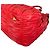 Borsa tote in pelle nappa Prada Rosso - vista 6