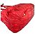 Borsa tote in pelle nappa Prada Rosso - vista 7