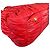 Borsa tote in pelle nappa Prada Rosso - vista 9