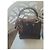Borsa a secchiello Louis Vuitton in pelle marrone - vista 3