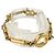 Bracciale con Charm Placcato Oro Christian Dior - vista 3