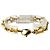 Bracciale con Charm Placcato Oro Christian Dior - vista 5