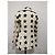Abrigo de mezcla de lana de doble botonadura con estampado de estrellas Max Mara Sfilata Negro Blanco - vista 7