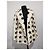 Abrigo de mezcla de lana de doble botonadura con estampado de estrellas Max Mara Sfilata Negro Blanco - vista 9