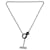 Hermès Mens Necklace Medor XO, Metal & Horn, Noir Black Silvery  - view 1