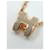 Hermès Necklace Mini Pop H, Marron Grace, Gold hardware Beige Doré Marron clair  - vue 2