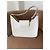 Borsa a mano Lancel in pelle bianca Bianco - vista 3