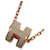 Hermès Mini Pop H Necklace, Brown Grace, Rose Gold hardware Pink Beige Golden Light brown  - view 1