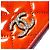 Chanel Zippy Geldbörse Helles Orange Leder Silber Hardware - Ansicht 5