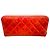 Chanel Zippy Geldbörse Helles Orange Leder Silber Hardware - Ansicht 6