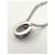 Hermès Necklace Mini Pop H, Noir, Silver hardware Argenté  - vue 3
