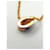 Hermès Necklace Mini Pop H, Blue Royal, Gold hardware Bleu Bleu Marine  - vue 2