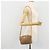 Gucci Borsa a Spalla Micro GG Supreme PVC Beige Oro 007 113 1943 Auth 175727 D'oro - vista 24