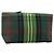 Borsa clutch in tela Nova Check di BURBERRY Verde Oro Auth YKZ1531A