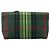 Borsa clutch in tela Nova Check di BURBERRY Verde Oro Auth YKZ1531A - vista 13