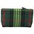 Borsa clutch in tela Nova Check di BURBERRY Verde Oro Auth YKZ1531A - vista 2