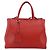 FENDI 2 JOURS Mittelhandtasche aus Leder 2-in-1 Rot Gold Auth 176097A - Ansicht 13