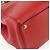 FENDI 2 JOURS Mittelhandtasche aus Leder 2-in-1 Rot Gold Auth 176097A - Ansicht 16