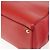 FENDI 2 JOURS Mittelhandtasche aus Leder 2-in-1 Rot Gold Auth 176097A - Ansicht 17