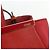FENDI 2 JOURS Mittelhandtasche aus Leder 2-in-1 Rot Gold Auth 176097A - Ansicht 20