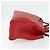 FENDI 2 JOURS Mittelhandtasche aus Leder 2-in-1 Rot Gold Auth 176097A - Ansicht 4