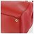 FENDI 2 JOURS Mittelhandtasche aus Leder 2-in-1 Rot Gold Auth 176097A - Ansicht 9
