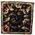 Sciarpa in seta nera CARTIER Auth yk20270A Nero - vista 11