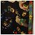 Sciarpa in seta nera CARTIER Auth yk20270A Nero - vista 7