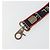 CHANEL Cinturino in Tela Rosso Blu Navy CC Auth ka3899A - vista 3