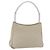 PRADA Borsa a mano in nylon avorio argento autentica 175398 Crudo