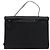 Borsa da lavoro PRADA in nylon nero argento Auth ti3827 - vista 2