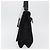 Borsa da lavoro PRADA in nylon nero argento Auth ti3827 - vista 3