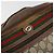 Borsa Gucci GG Supreme Web Sherry Line PVC Beige Oro 56 02 087 Auth BA12158 D'oro - vista 17