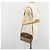 Borsa Gucci GG Supreme Web Sherry Line PVC Beige Oro 56 02 087 Auth BA12158 D'oro - vista 23