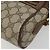 Borsa Gucci GG Supreme Web Sherry Line PVC Beige Oro 56 02 087 Auth BA12158 D'oro - vista 9