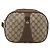 GUCCI GG Supreme Web Sherry Line Clutch Bag PVC Beige Oro 89 01 034 Auth 175777 - vista 13