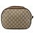 GUCCI GG Supreme Web Sherry Line Clutch Bag PVC Beige Oro 89 01 034 Auth 175777 - vista 2
