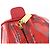 Borsa Boston in PVC e tela rossa e oro Auth ti3886A di BOTTEGA VENETA Rosso D'oro - vista 10