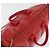 Borsa Boston in PVC e tela rossa e oro Auth ti3886A di BOTTEGA VENETA Rosso D'oro - vista 6