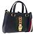 GUCCI Silvi Sac à Main Cuir 2en1 Marine Or 460381 Auth YKZ1323A Doré Bleu Marine