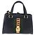 GUCCI Silvi Sac à Main Cuir 2en1 Marine Or 460381 Auth YKZ1323A Doré Bleu Marine - vue 13