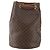 Céline Zaino in tela Macadam CELINE in pelle PVC marrone e oro Auth 174718 D'oro - vista 13